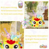Easter DIY Foam Party Hat Kit - Eco-friendly Chick Design for Kids