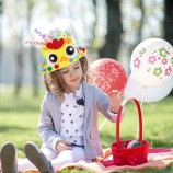 Easter DIY Foam Party Hat Kit - Eco-friendly Chick Design for Kids