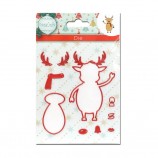 Christmas Snowman Metal Cutting Dies for Scrapbooking