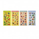 Custom 3D Puffy Stickers for Kids, PVC Vinyl Cartoon Die Cut Stickers