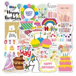 Custom Die Cut PVC Vinyl Cartoon 3D EVA Foam Puffy Stickers for Kids