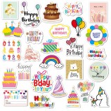 Custom Die Cut PVC Vinyl Cartoon 3D EVA Foam Puffy Stickers for Kids