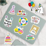 Custom Die Cut PVC Vinyl Cartoon 3D EVA Foam Puffy Stickers for Kids
