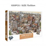 Custom 1000-Piece Landscape Puzzle for Adults Personalized Cardboard Paper Jigsaw Games