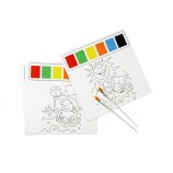 Custom Printing Mess Free Magic Water Coloring Book for Kids Drawing