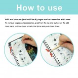 Christmas Personalize Design Scraping Magic Color Rainbow Black Gold Scratch Art Paper Notebook for Children