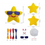 Children's DIY Sewing Craft Kit Cartoon Animal Felt with Keychain Decoration Fun and Educational Material