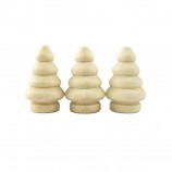 Wholesale Cheap Wood Color Crafts Home Decoration Wooden Christmas Tree Peg Doll