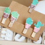 Sedex Factory Audit DIY Photo Decorated Mini Cartoon Pins Wooden Cloth Clip