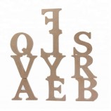 Customized Hanging Wedding Decoration Large Foam MDF Alphabet Letters