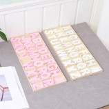 Sedex Factory Audit DIY Crafts Home Decoration Laser Cutting Plywood Wood Letter Font
