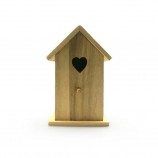 High Performance Wood Bird Nest Outdoor Hanging Bird House Wood Diy Birdhouse