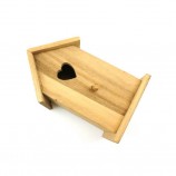 High Performance Wood Bird Nest Outdoor Hanging Bird House Wood Diy Birdhouse