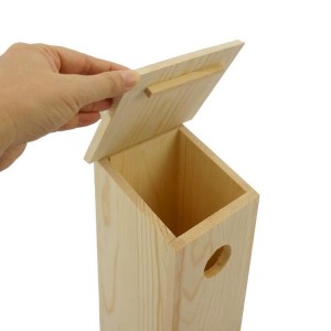 Unfinished Wooden Birdhouse Cage, DIY Craft Painting Kit