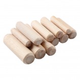 Manufacturers High Quality Round Solid Wood Assorted Sizes Threaded Wood Pin Dowels