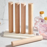 Wholesale Cheap Accessories Tapered Solid Round Cake Wood Dowel Sticks Rods