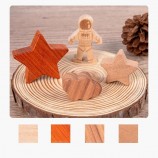 Wooden Toys Moon Stars Balance Blocks Board Games Toy Stacking High Blocks Wood Boys Puzzle Toys
