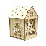 Wooden Toys Moon Stars Balance Blocks Board Games Toy Stacking High Blocks Wood Boys Puzzle Toys