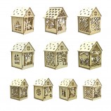 Wooden Toys Moon Stars Balance Blocks Board Games Toy Stacking High Blocks Wood Boys Puzzle Toys
