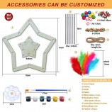 DIY Dream Catcher Painting Craft Wooden Semi-Finished Craft Kit