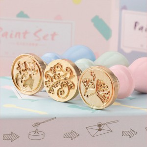Macaron Wax Seal Stamp Set for Birthday Gifts