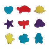 Early Learning Kids' Foam Sponge Stamps - DIY Painting Art Supplies