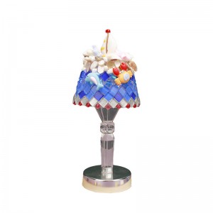 DIY Mosaic Table Lamp Kit - Handmade Night Light