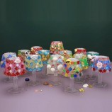 Handmade DIY Mosaic Table Lamp Kit - Small Night Light for Study & Gifts