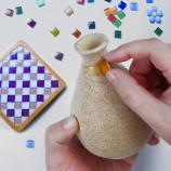Customizable DIY Mosaic Vase Kit - Home Decoration Craft