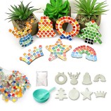 Christmas DIY Mosaic Ornament Kit for Crafts