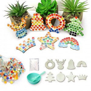 Christmas DIY Mosaic Ornament Kit for Crafts