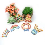 Christmas Themed DIY Mosaic Ornament Kit - Customizable Pendant Craft Set