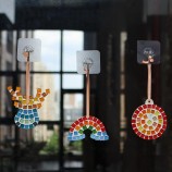 Christmas Themed DIY Mosaic Ornament Kit - Customizable Pendant Craft Set