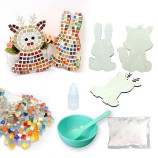 Animal Theme DIY Mini Crystal Glass Mosaic Kit